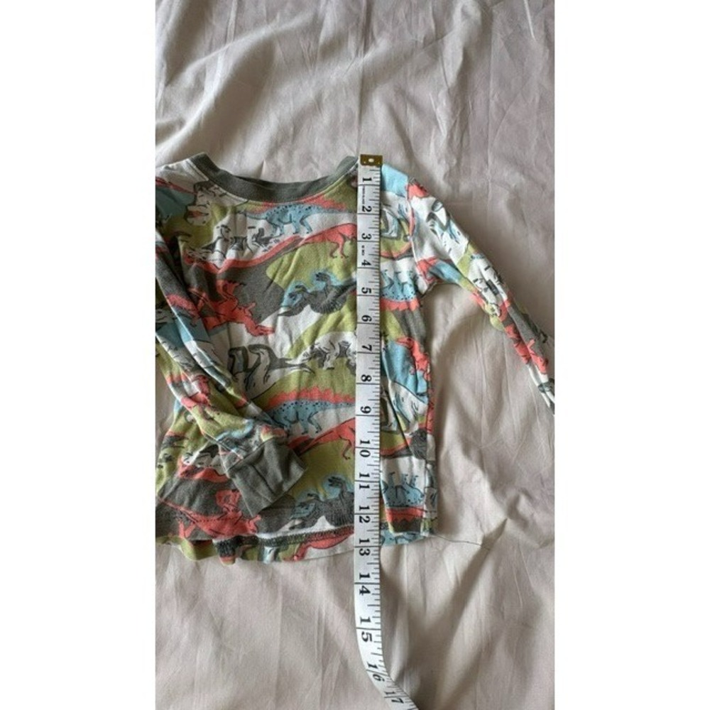 Carters Boy 2T Pajama Set Lot 2 Cars&Dinosaurs Print Long Sleeve Cotton Sleepwea - Picture 6 of 9